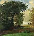 Jasper Francis Cropsey Canvas Paintings - Banks of the River